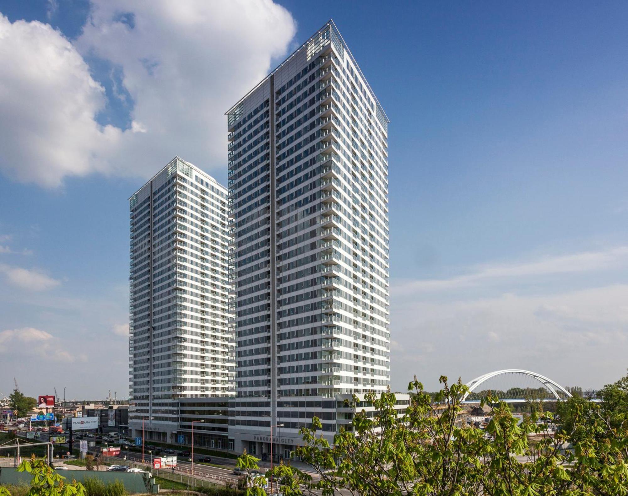 Sag 19Th Floor Panorama City Apartment 2 Rooms Free Parking Free Wifi Bratislava Eksteriør billede